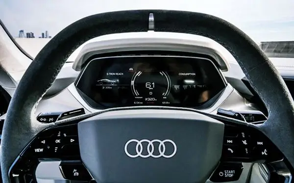 New 2022 Audi E Tron GT Infotainment